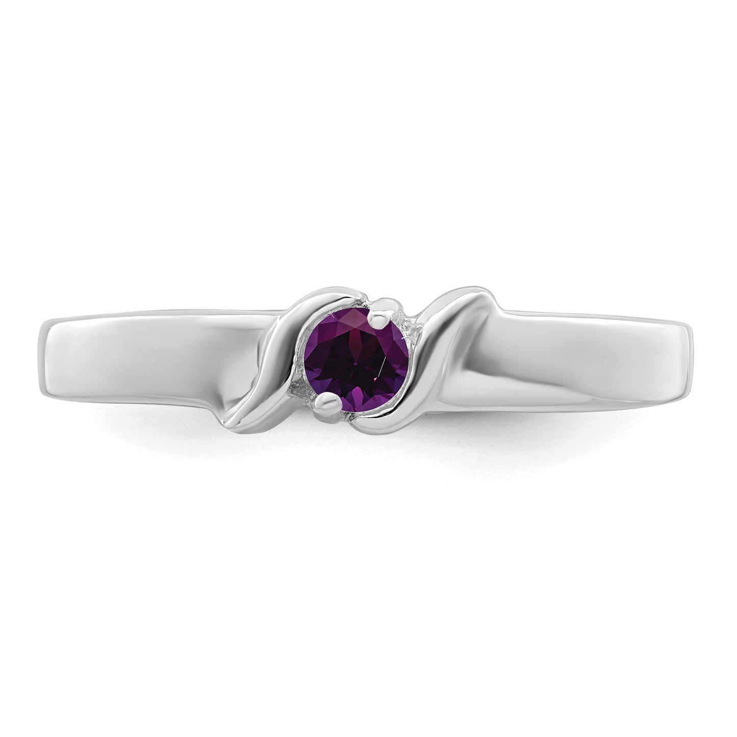 Sterling Silver Rhodium-plated Family Jewelry Mounting