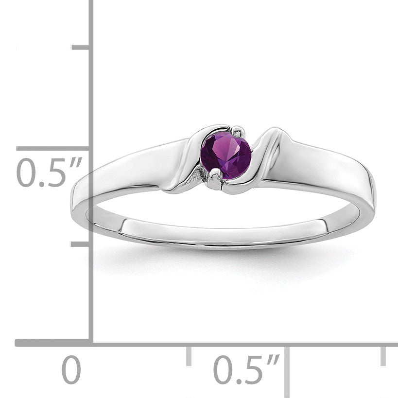 Sterling Silver Rhodium-plated Family Jewelry Mounting