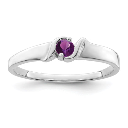 Sterling Silver Rhodium-plated Family Jewelry Mounting