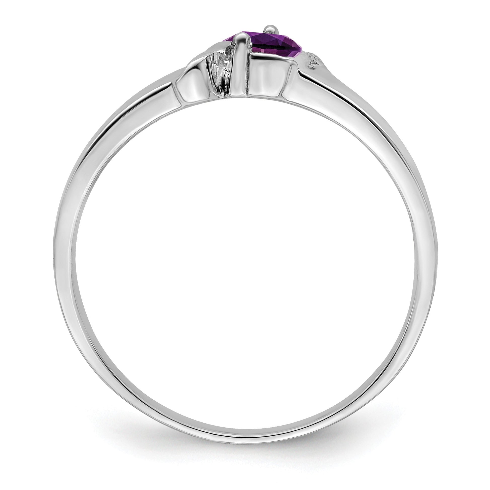 Sterling Silver Rhodium-plated Family Jewelry Mounting