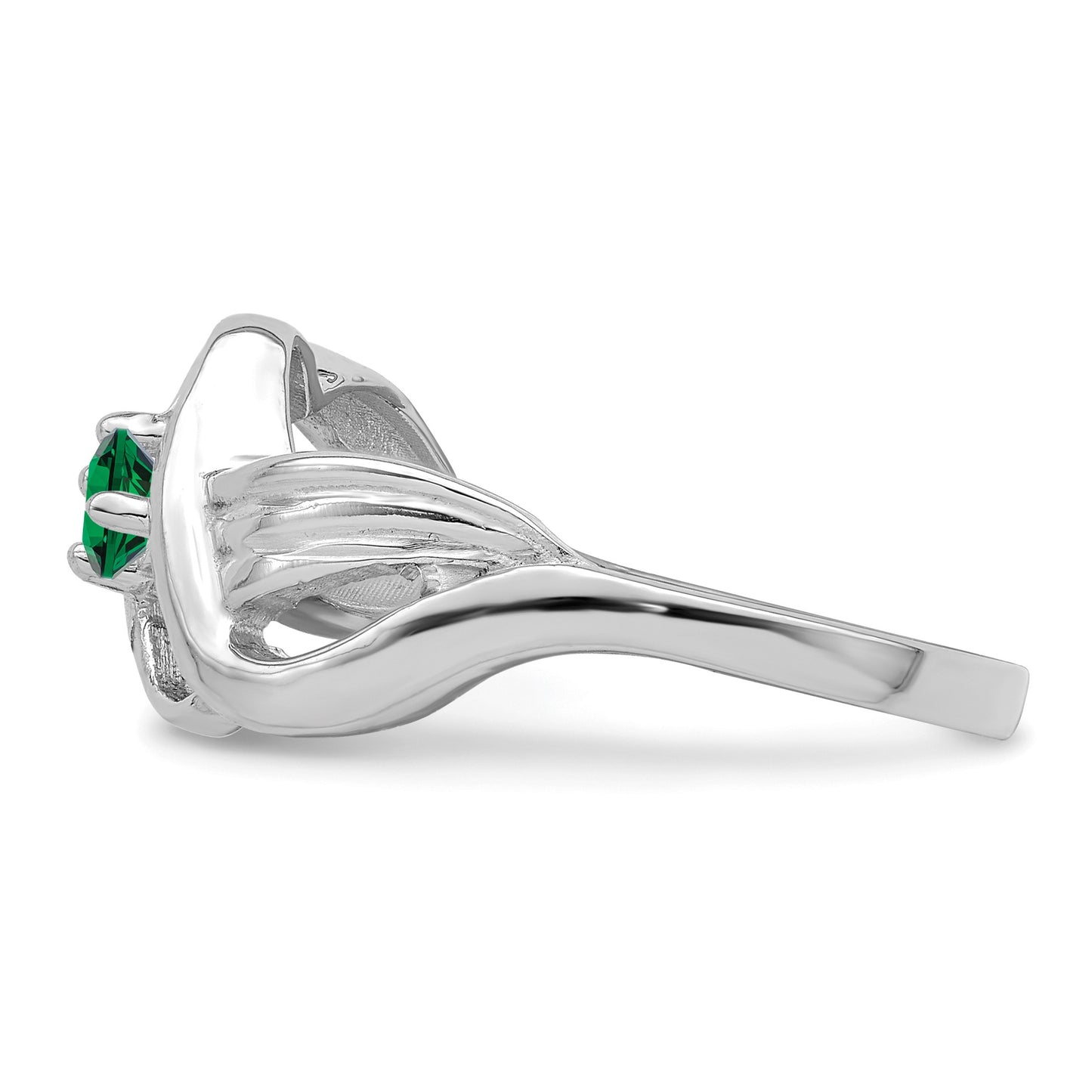 Sterling Silver Rhodium-plated Family Jewelry Mounting