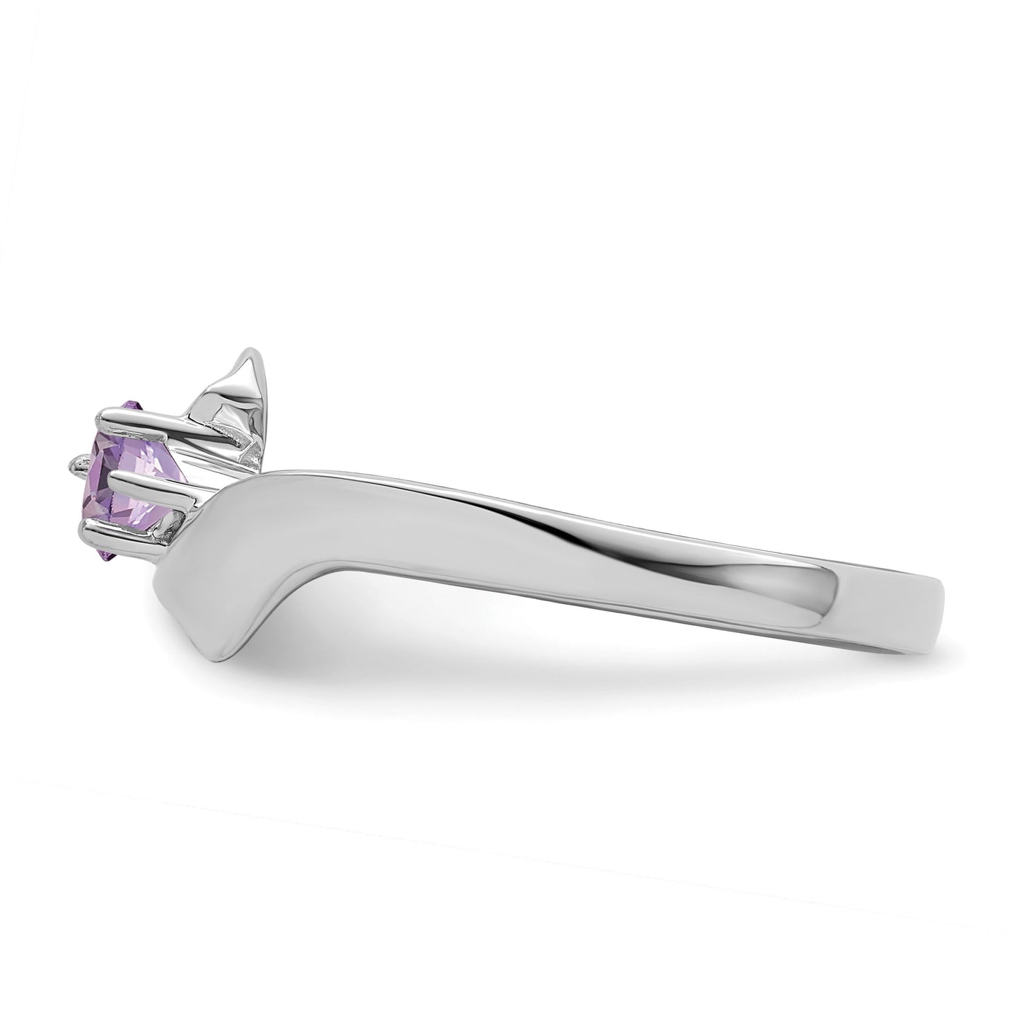 Sterling Silver Rhodium-plated Family Jewelry Mounting