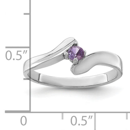 Sterling Silver Rhodium-plated Family Jewelry Mounting