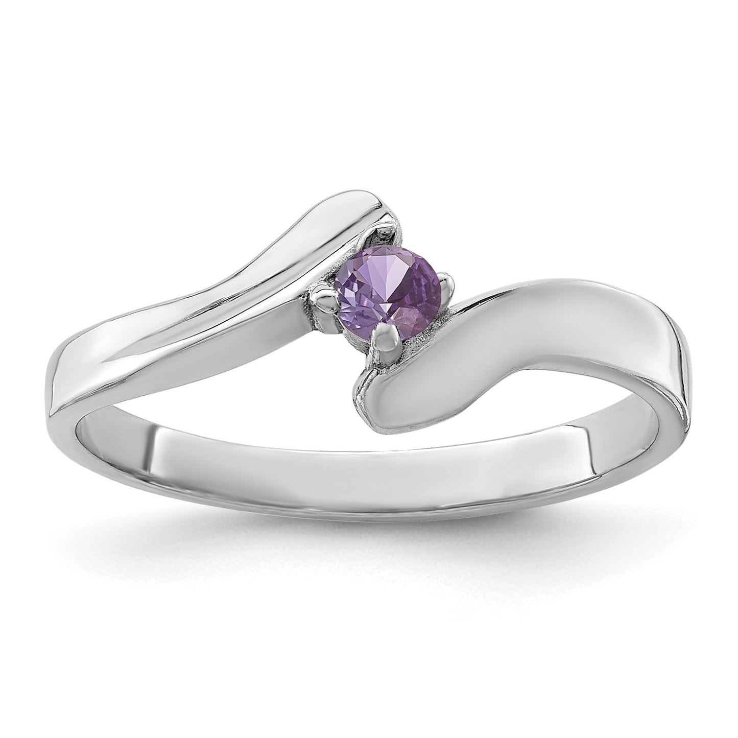Sterling Silver Rhodium-plated Family Jewelry Mounting