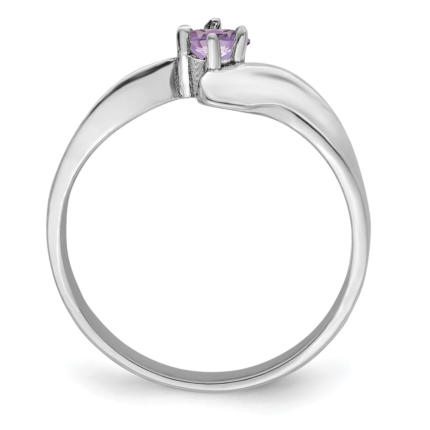 Sterling Silver Rhodium-plated Family Jewelry Mounting