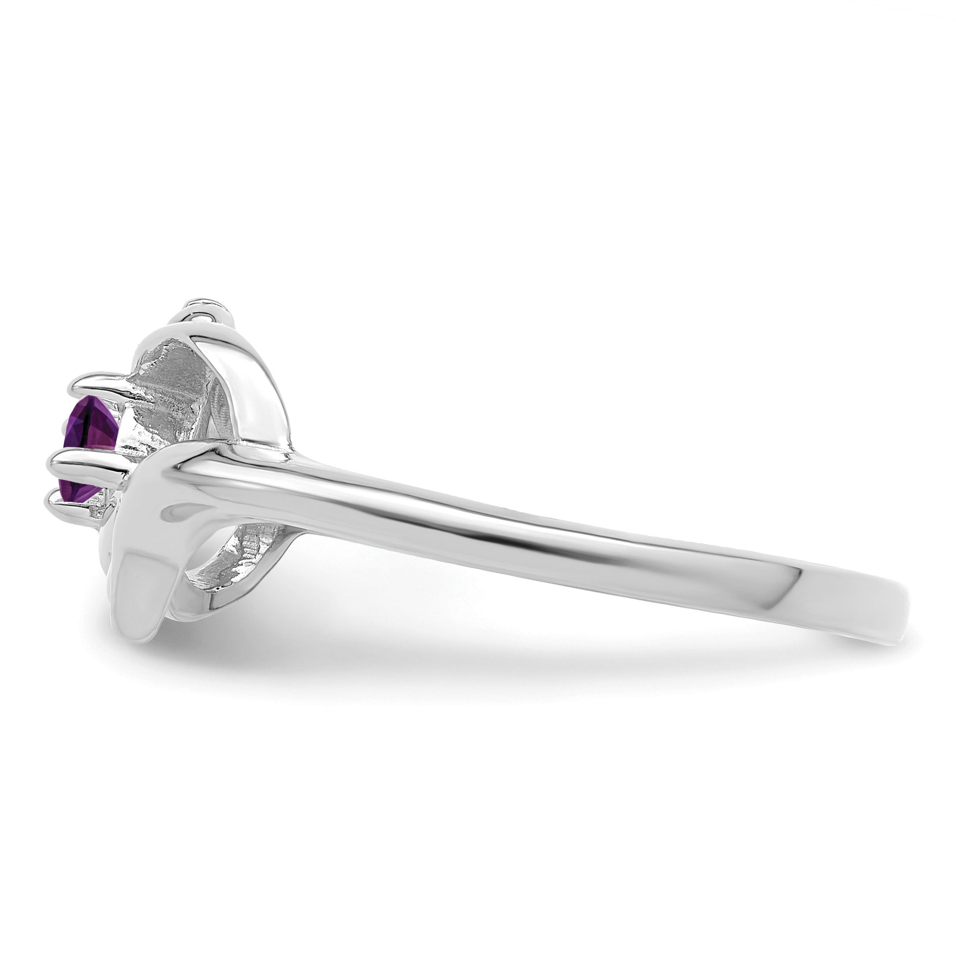 Sterling Silver Rhodium-plated Family Jewelry Mounting