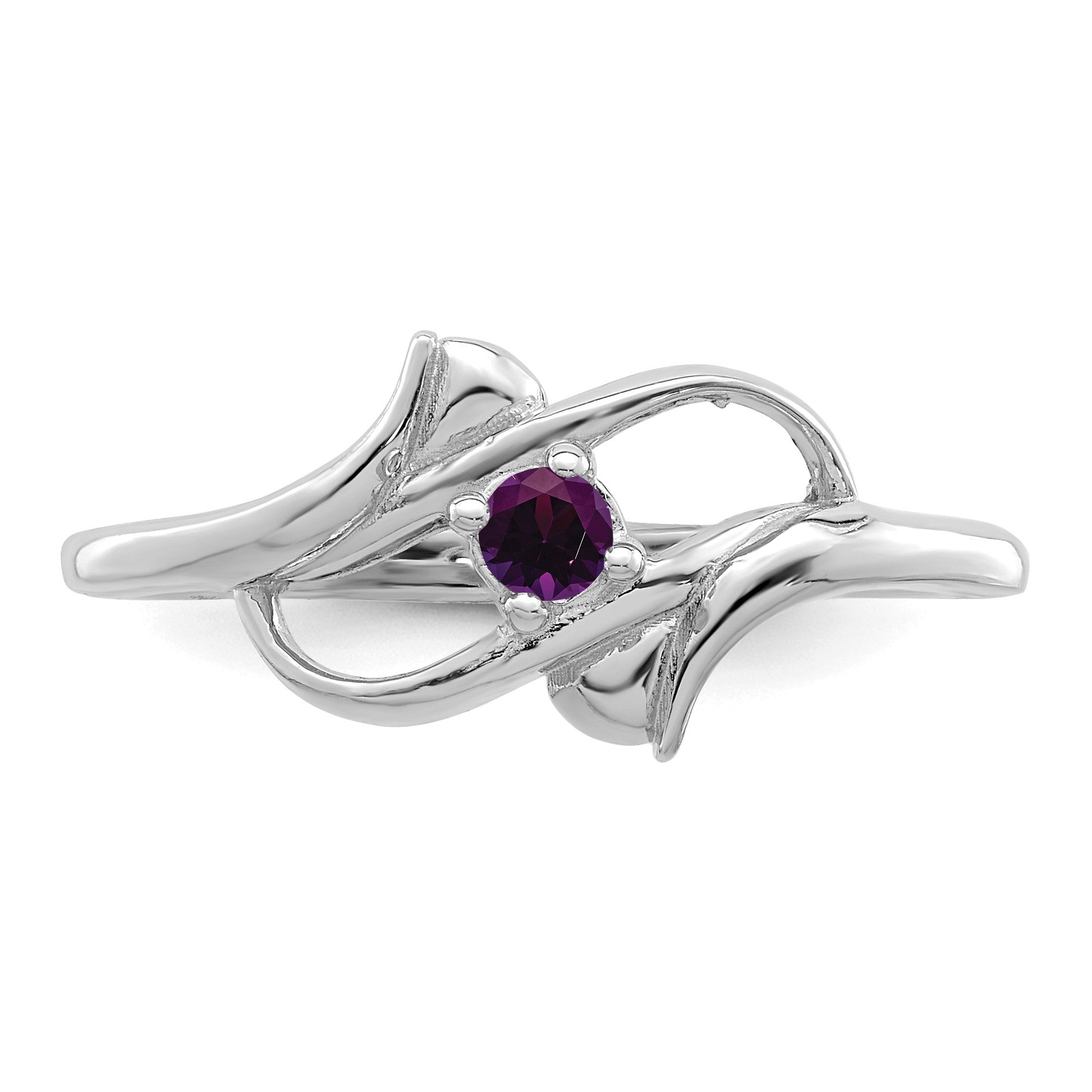 Sterling Silver Rhodium-plated Family Jewelry Mounting