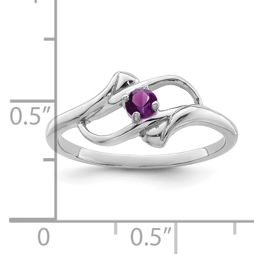 Sterling Silver Rhodium-plated Family Jewelry Mounting
