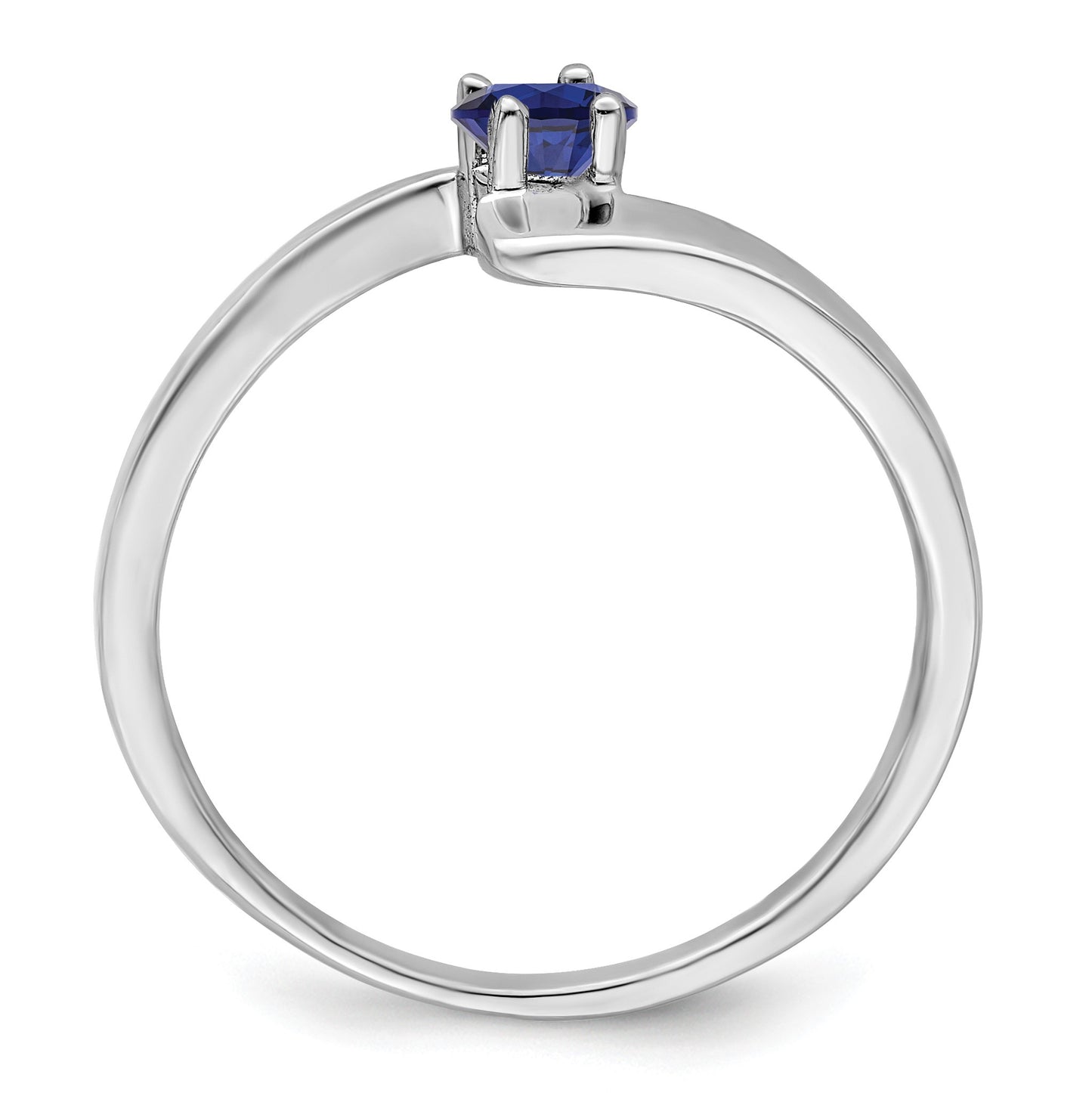 Sterling Silver Rhodium-plated Family Jewelry Mounting