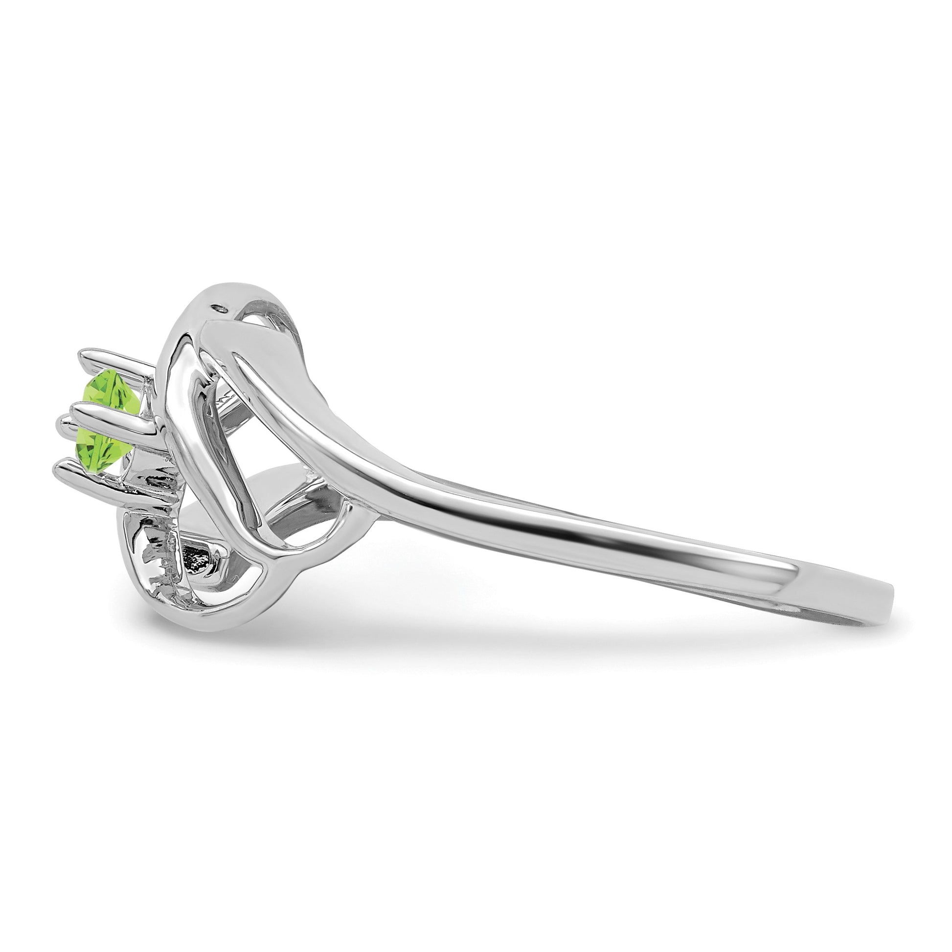 Sterling Silver Rhodium-plated Family Jewelry Mounting