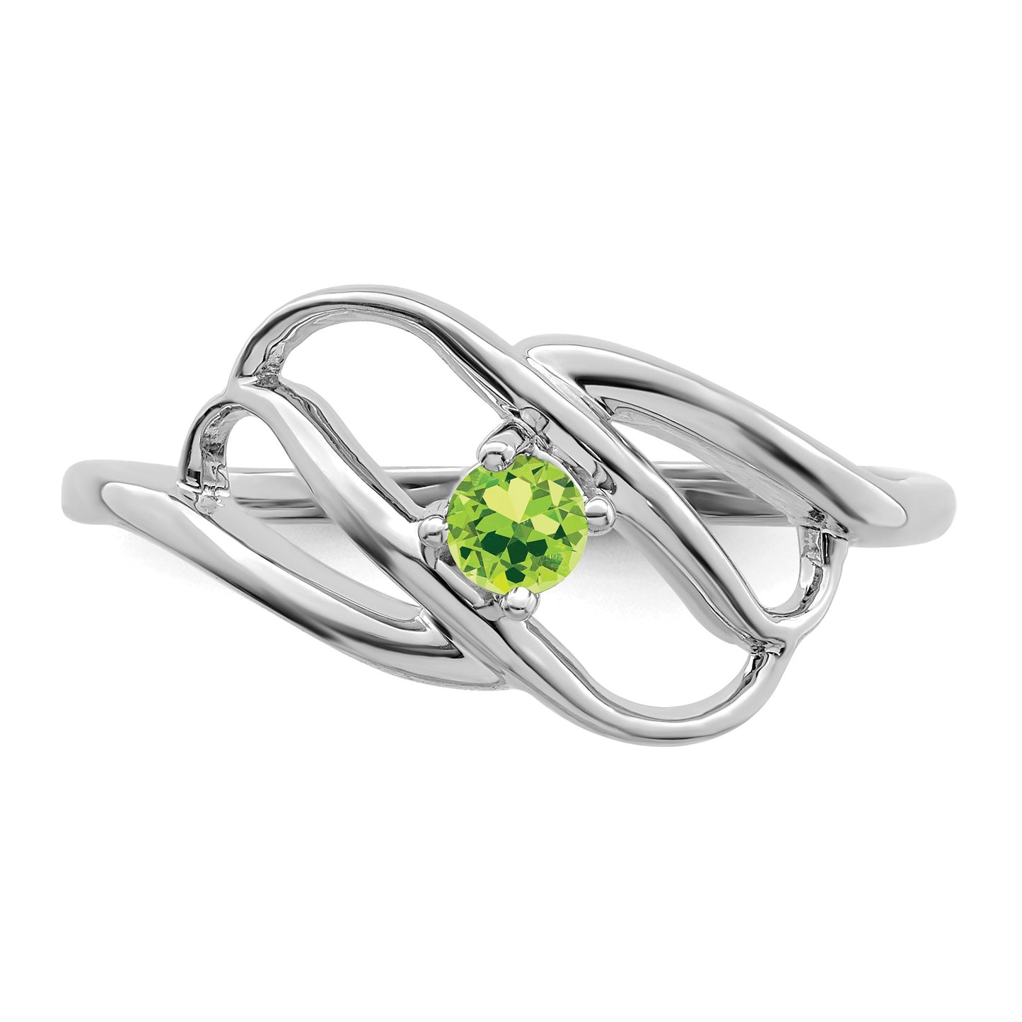 Sterling Silver Rhodium-plated Family Jewelry Mounting