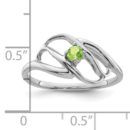 Sterling Silver Rhodium-plated Family Jewelry Mounting
