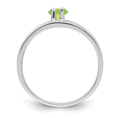 Sterling Silver Rhodium-plated Family Jewelry Mounting