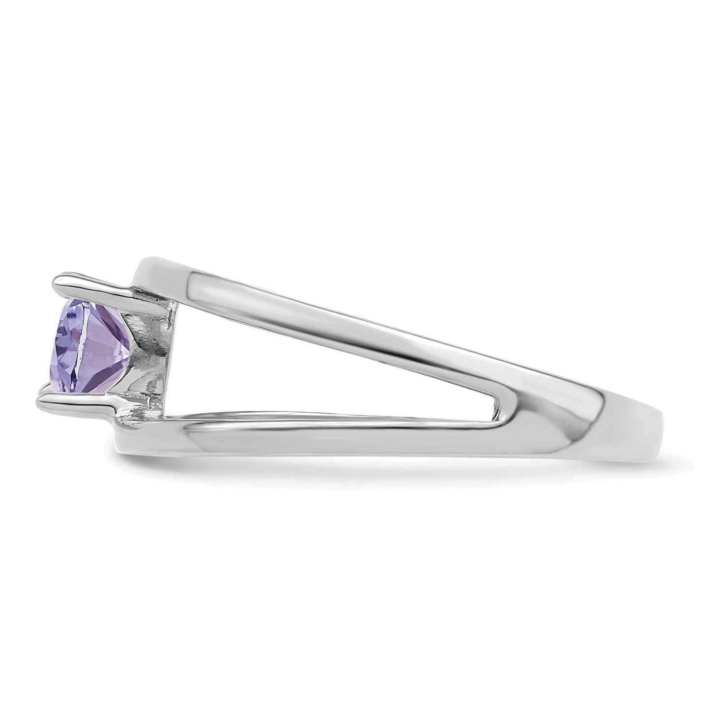 Sterling Silver Rhodium-plated Family Jewelry Mounting