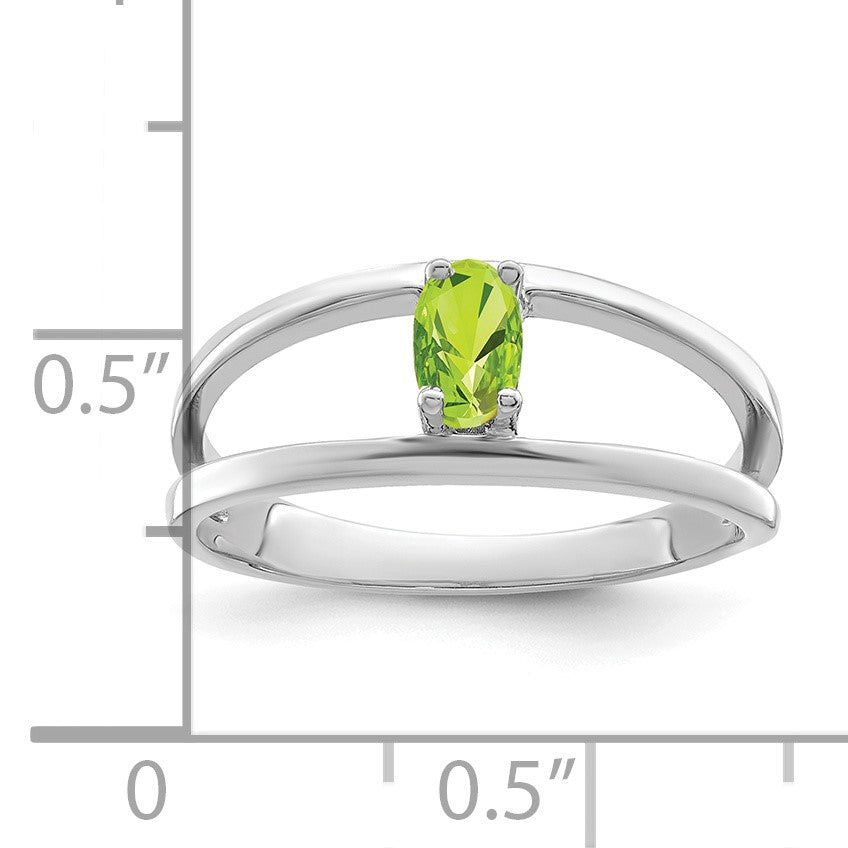 Sterling Silver Rhodium-plated Family Jewelry Mounting