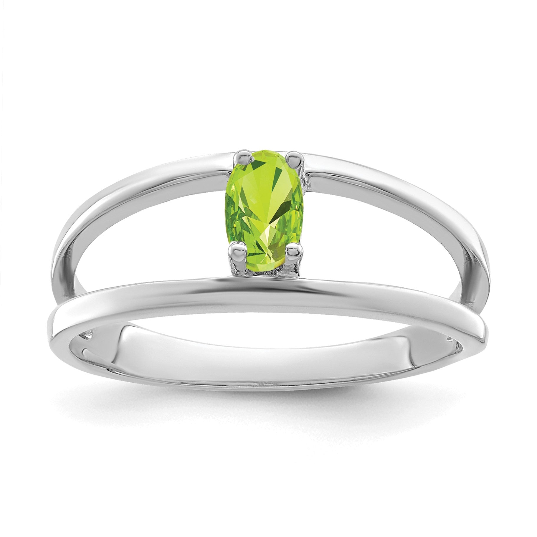 Sterling Silver Rhodium-plated Family Jewelry Mounting