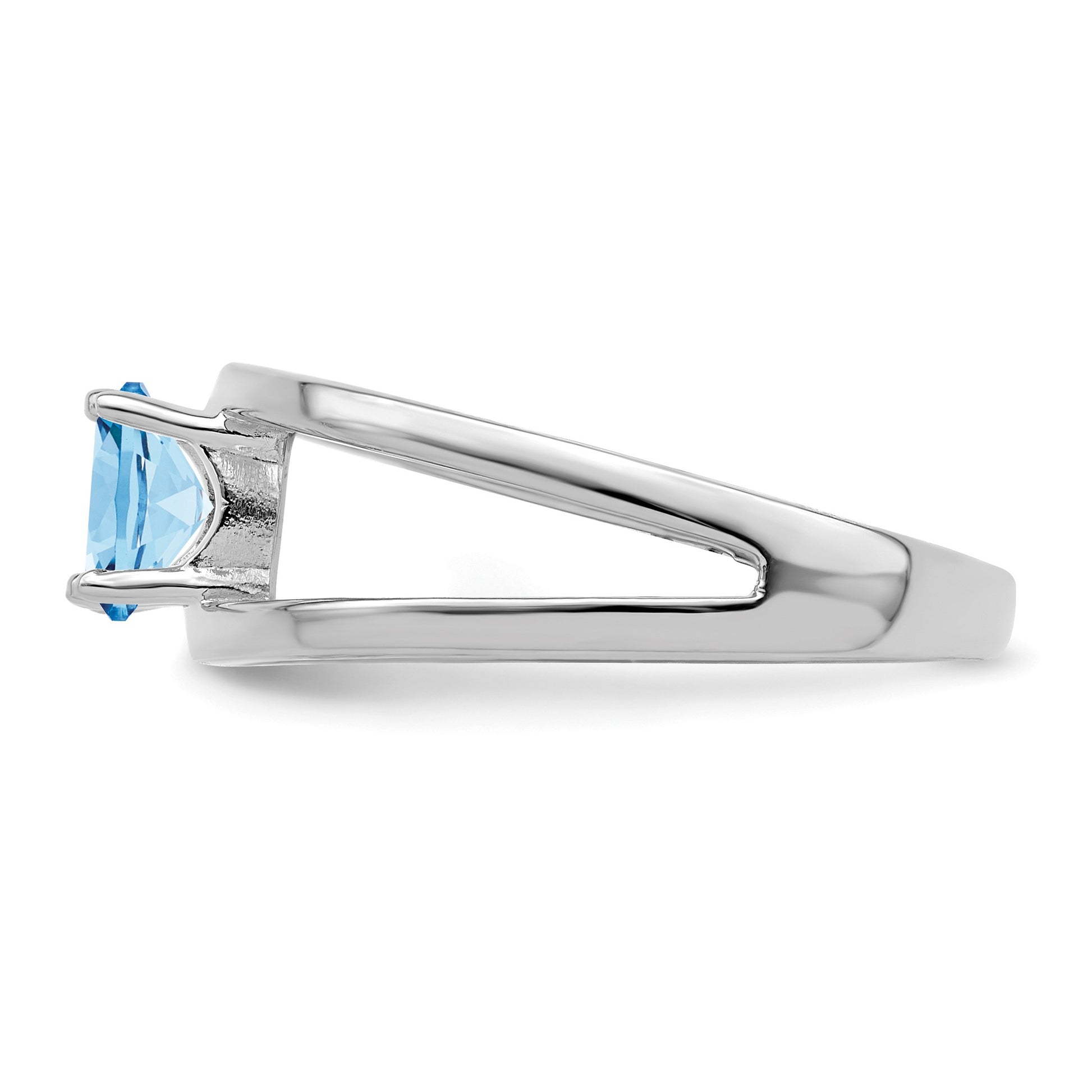 Sterling Silver Rhodium-plated Family Jewelry Mounting