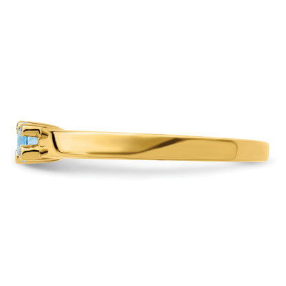 14K Family Jewelry Diamond Semi-Set Ring