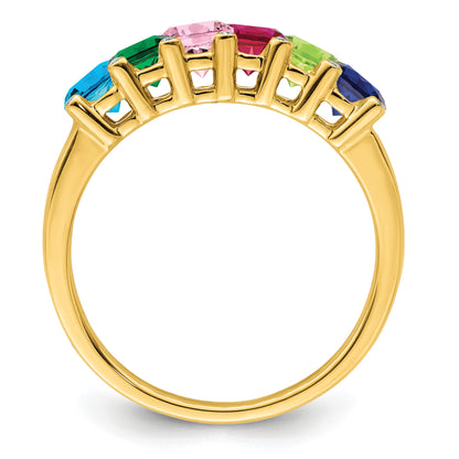 14K Family Jewelry Diamond Semi-Set Ring
