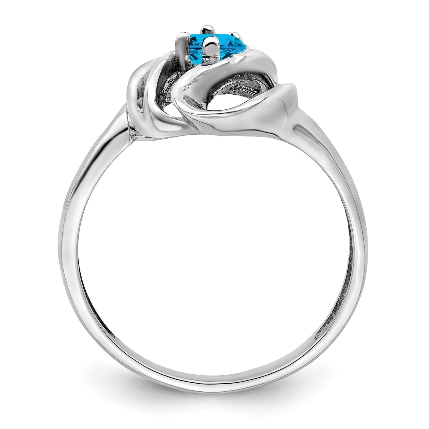 Sterling Silver Rhodium-plated Family Jewelry Mounting