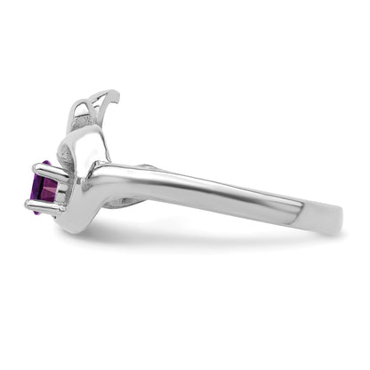 Sterling Silver Rhodium-plated Family Jewelry Mounting