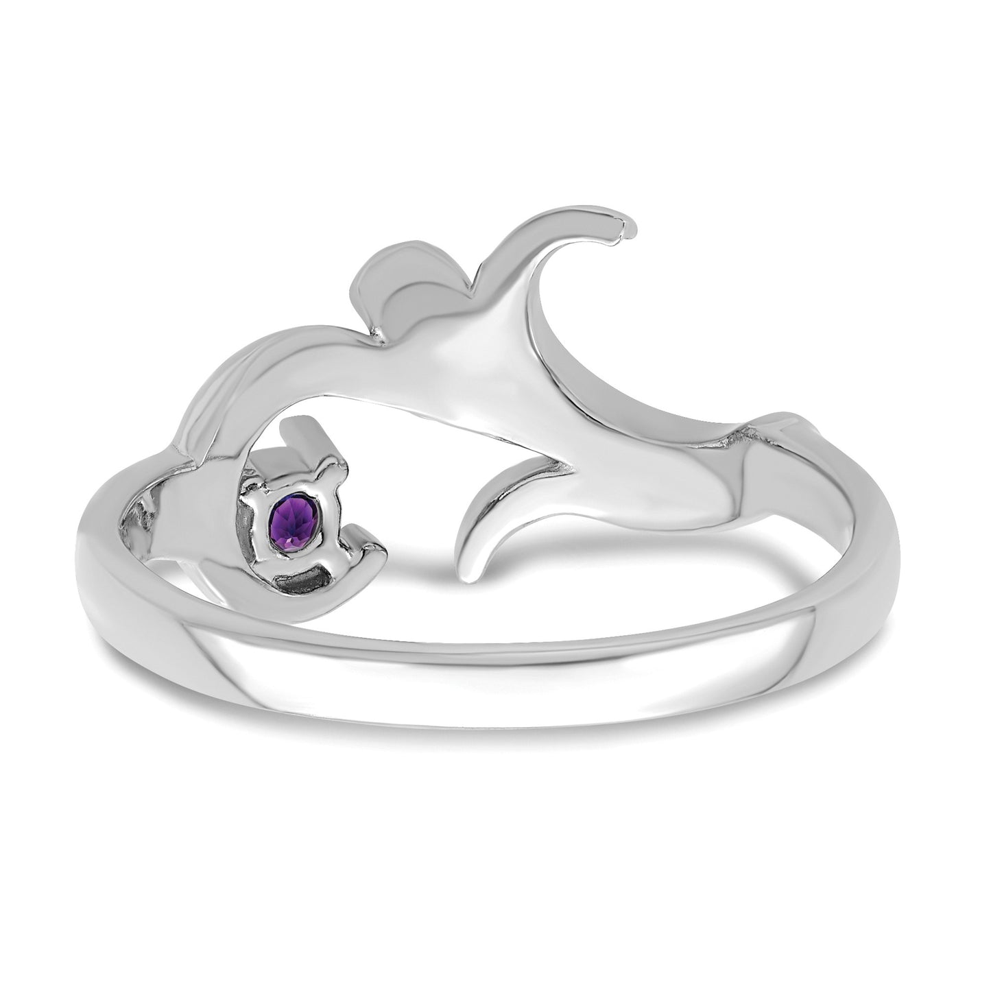 Sterling Silver Rhodium-plated Family Jewelry Mounting