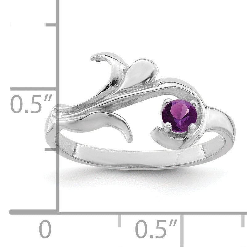 Sterling Silver Rhodium-plated Family Jewelry Mounting