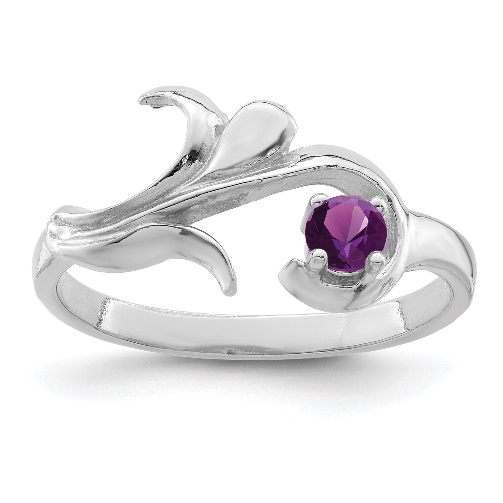 Sterling Silver Rhodium-plated Family Jewelry Mounting