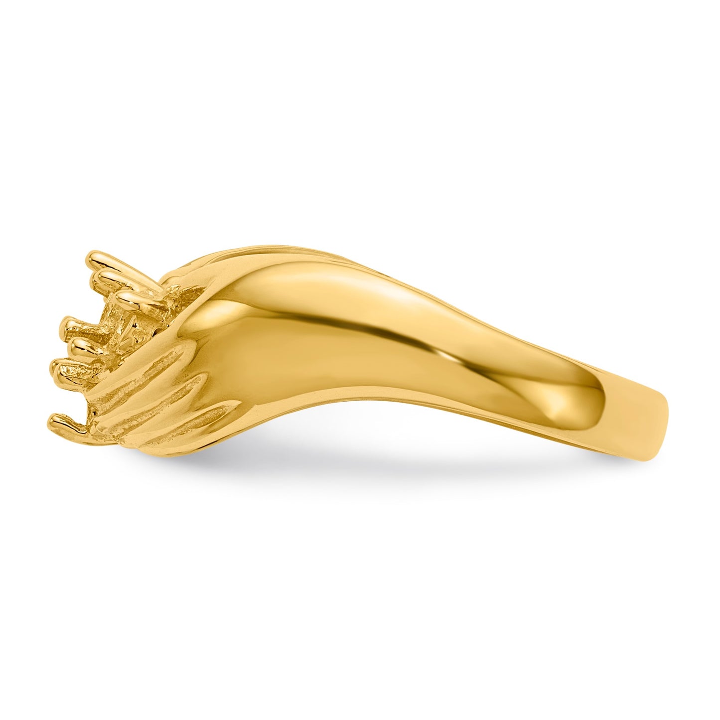 14k 4 Stone Family Ring Mounting