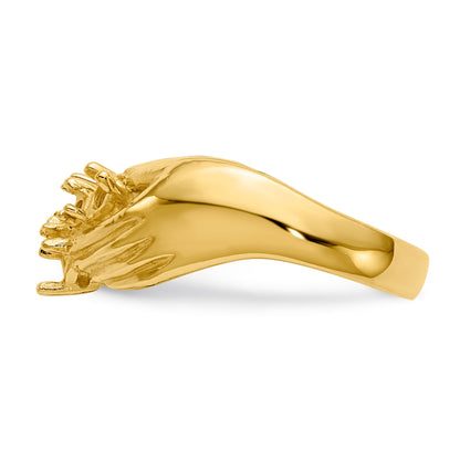 14k 5 Stone Family Ring Mounting