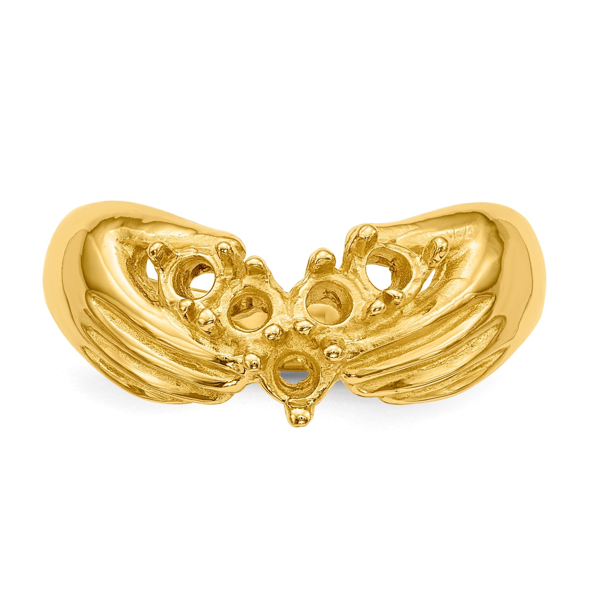 14k 5 Stone Family Ring Mounting