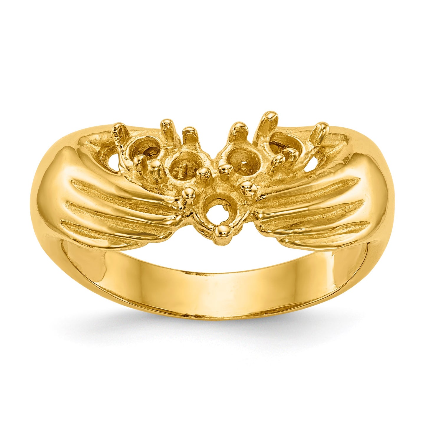 14k 5 Stone Family Ring Mounting