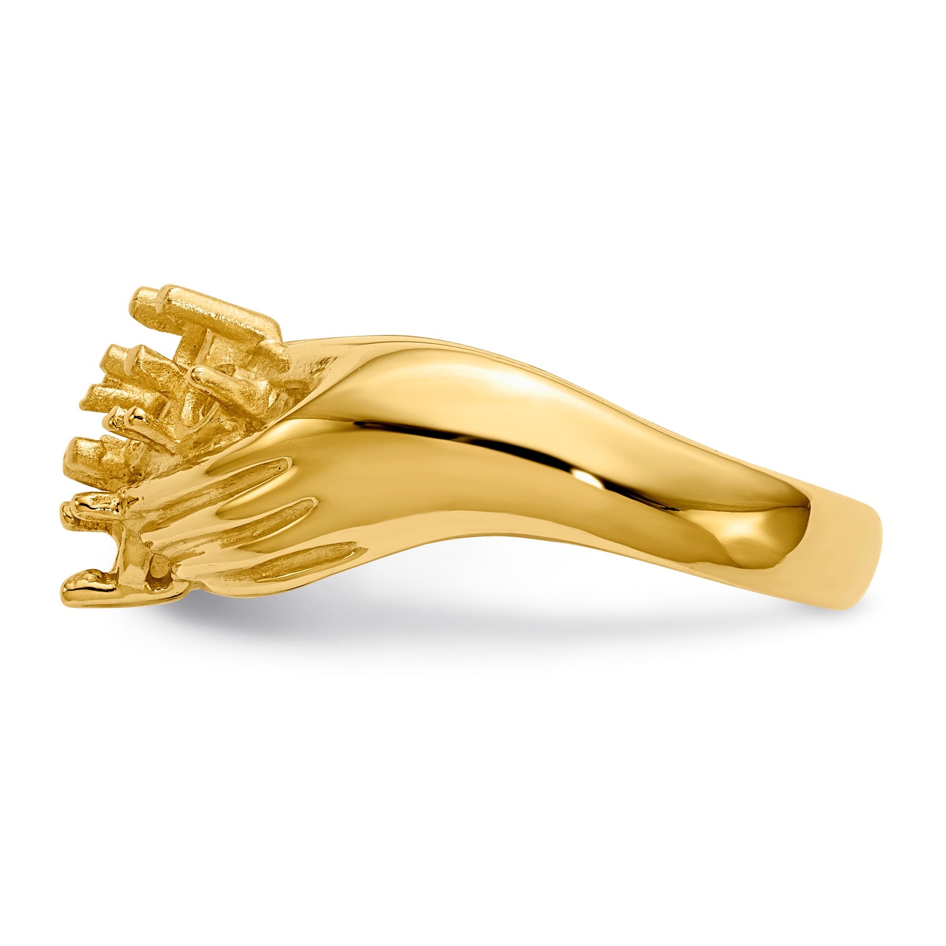 14k 7 Stone Family Ring Mounting