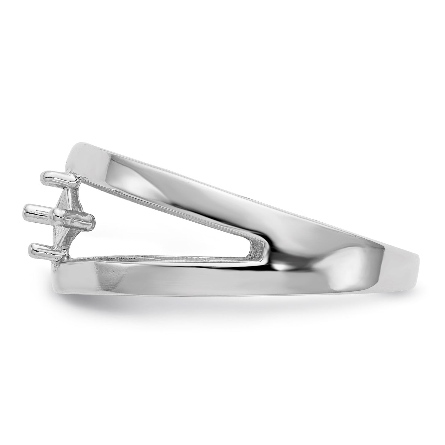 14k White Gold Family Jewelry Ring Mounting