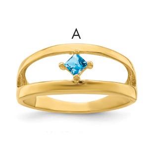 14k Genuine Family Jewelry Ring