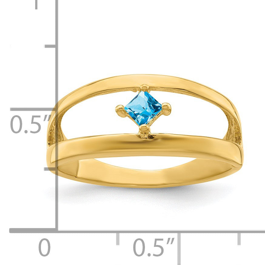 14k Genuine Family Jewelry Ring