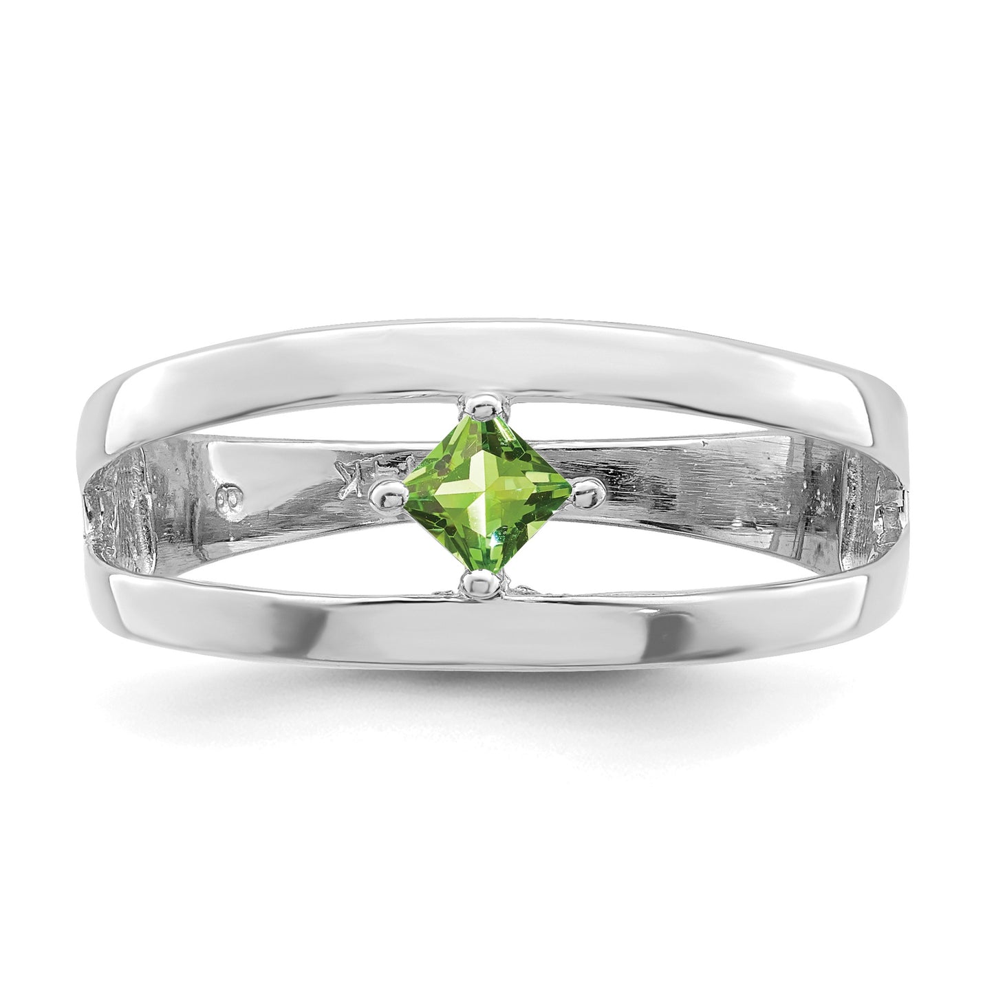 Sterling Silver Rhodium-plated Family Jewelry Mounting