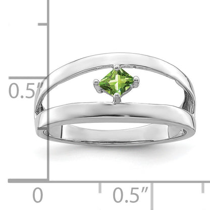 Sterling Silver Rhodium-plated Family Jewelry Mounting
