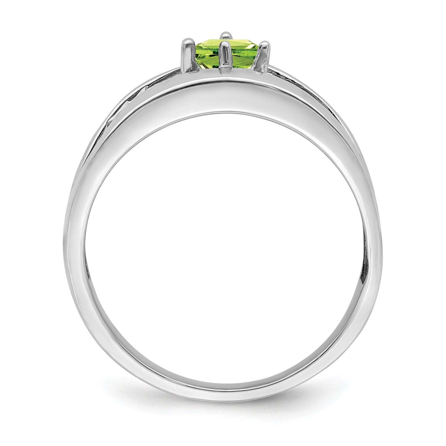 Sterling Silver Rhodium-plated Family Jewelry Mounting