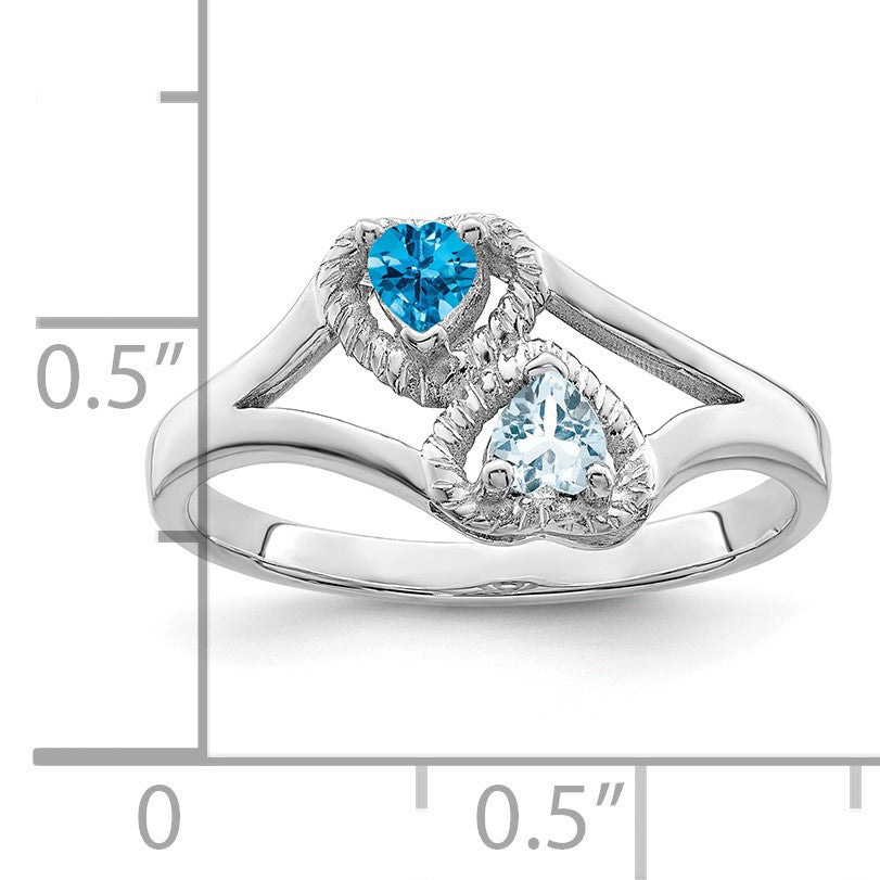 14k White Gold Family Jewelry Ring Mounting