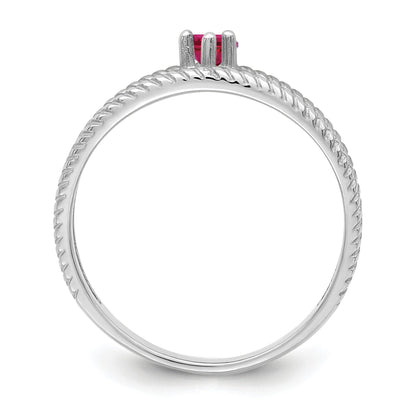 14k White Gold Family Jewelry Ring Mounting