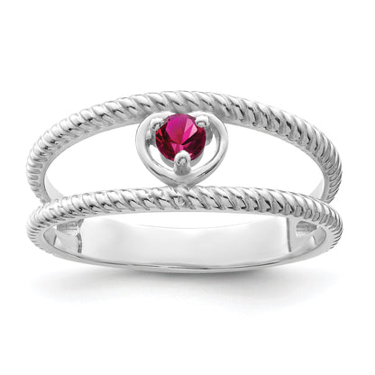 14k White Gold Family Jewelry Ring Mounting