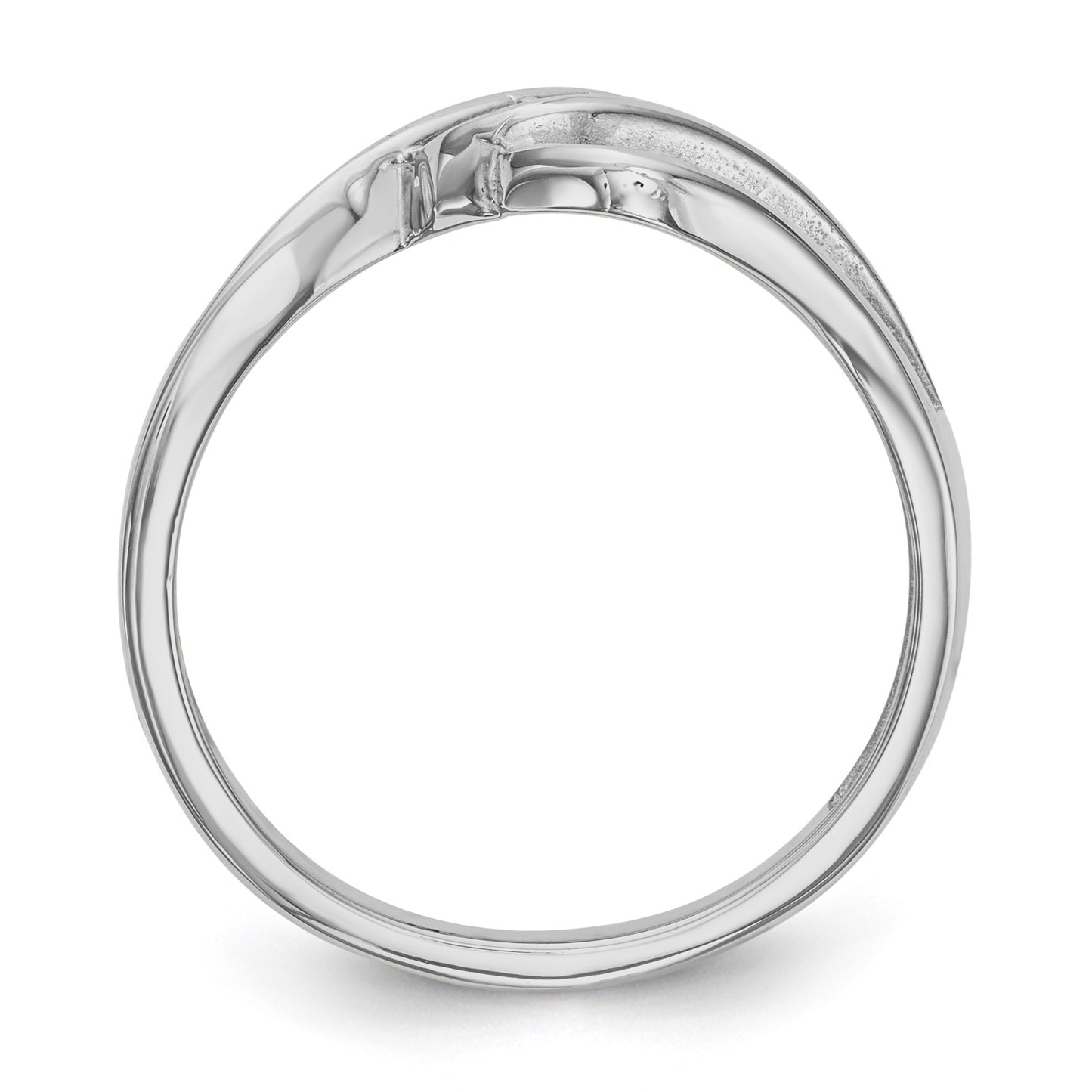 14k White Gold Family Jewelry Ring Mounting