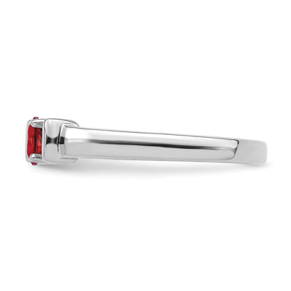 Sterling Silver Rhodium-plated Family Jewelry Mounting