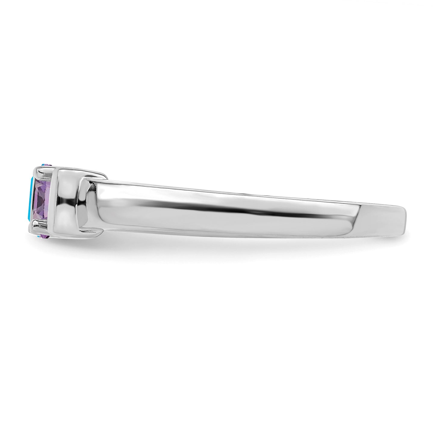 Sterling Silver Rhodium-plated Family Jewelry Mounting