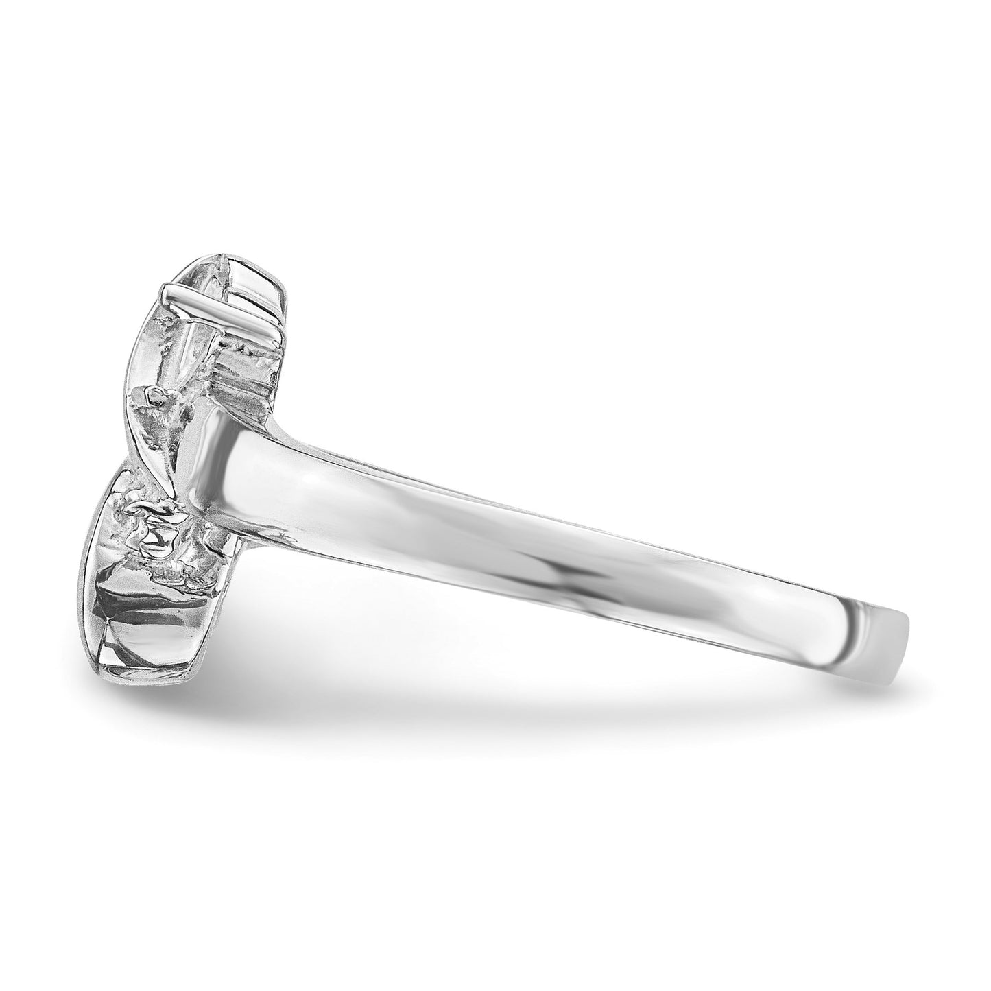 14k White Gold Family Jewelry Ring Mounting