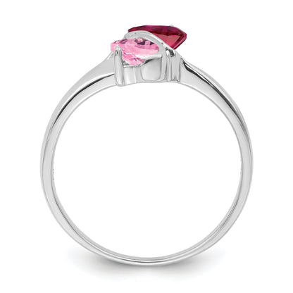 Sterling Silver Rhodium-plated Family Jewelry Mounting