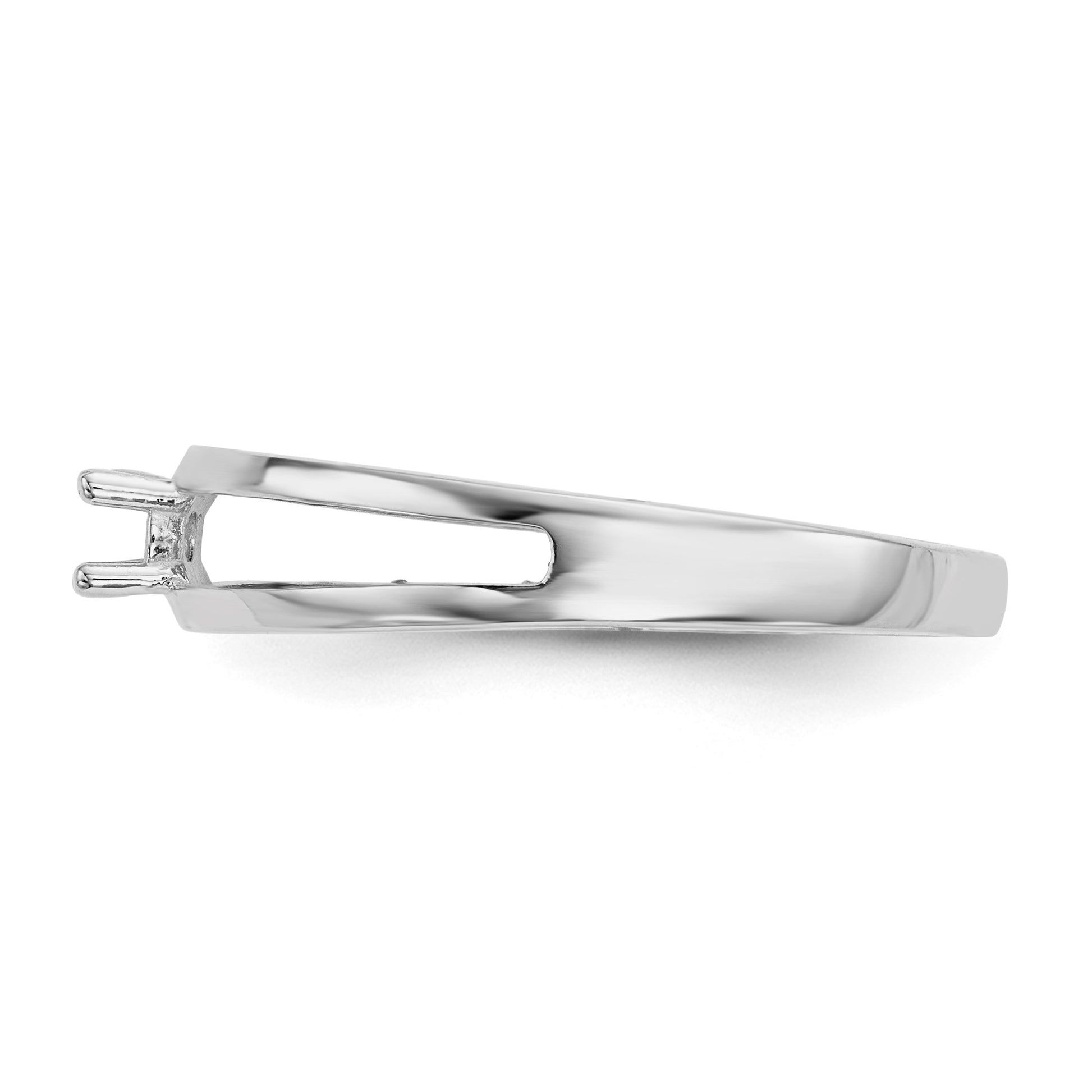 14k White Gold Family Jewelry Ring Mounting