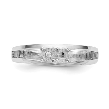 14k White Gold Family Jewelry Ring Mounting