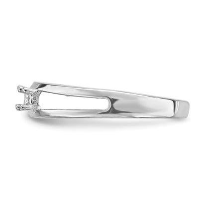 14k White Gold Family Jewelry Ring Mounting